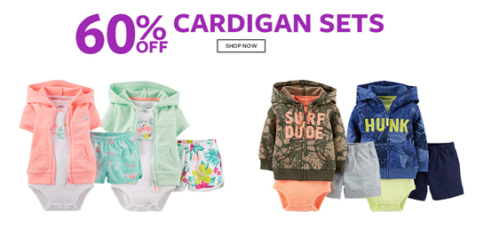 Carters：女宝宝精选服饰等低至3折+满额外8折-图片3