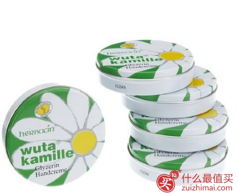 Amazon.de德国亚马逊8月优惠 贺本清洋甘菊护手霜 铁盒装 75ml*5个 8.3欧（约57元）+直邮