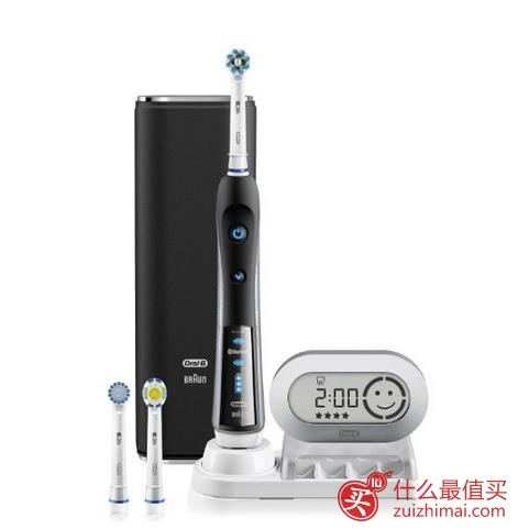 Amazon美国亚马逊8月优惠 Oral-B 旗舰款 极客黑7000智能蓝牙电动牙刷9.99-图片1