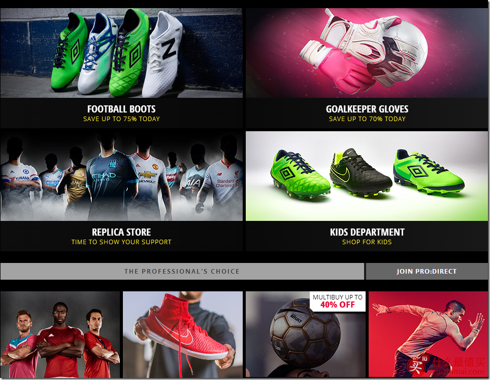 ProDirectSoccer官网