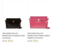 GILT官网12月优惠 精选kate spade NEW YORK 多款女士手提包9+.95直邮中国（约￥830）-图片2