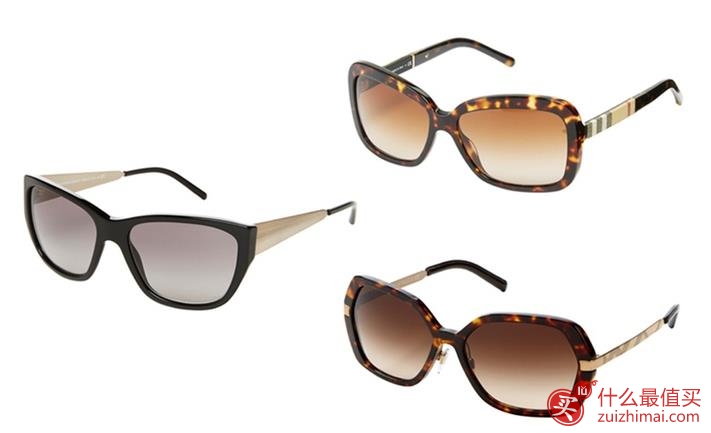 Groupon美国高鹏官网 Burberry巴宝莉 女士时尚墨镜 低至9.99(约711元)
