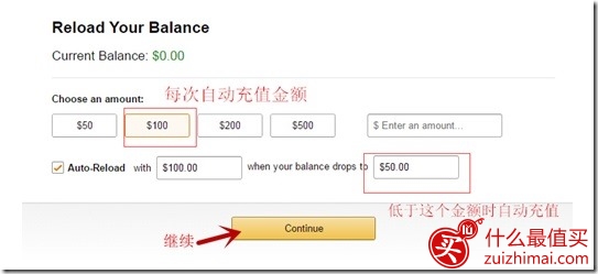 美国亚马逊设置Auto-Reload 首次买礼品卡送 且以后每次Auto-Reload均返现5%-图片3