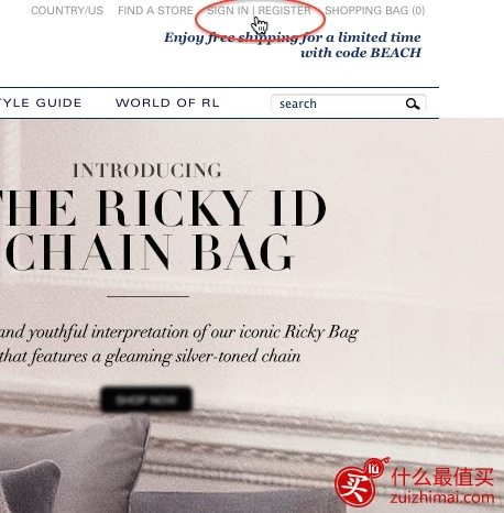 拉夫劳伦美国官网海淘攻略-图片1