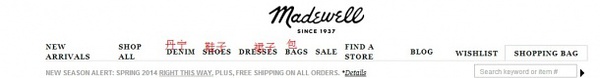 Madewell海淘攻略 Madewell美国官网海淘攻略-图片3