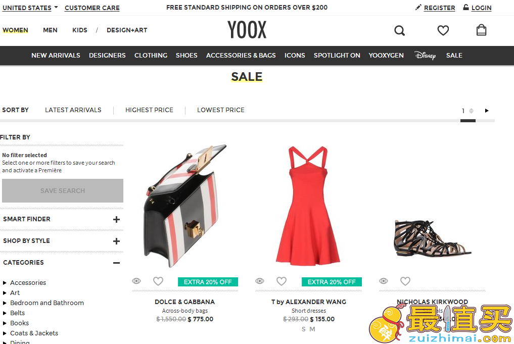Yoox优惠码2017，Yoox 精选女装鞋履及包袋热卖