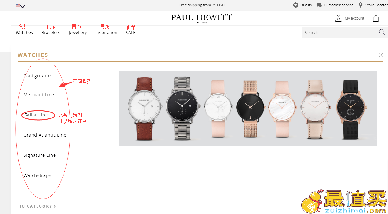 Paul Hewitt海淘攻略-Paul Hewitt官网海淘攻略-源自德国的严谨和低调-可私人订制的千元腕表-图片4