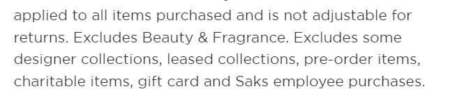 Saks Fifth Avenue 优惠码2017 有Jo Malone、La Mer、纪梵希、YSL等彩妆、护肤、香氛超值套套装额外9折开售+大礼包 小礼包-图片2