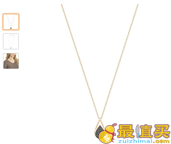 亚马逊海外购Swarovski 施华洛世奇 小号雨滴项链 Prime会员到手新低￥304.49