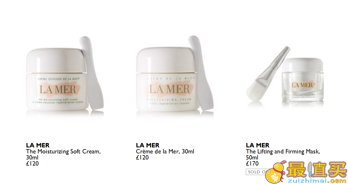 Net A Porter英国站黑五优惠2017 La Mer 7~7.5折