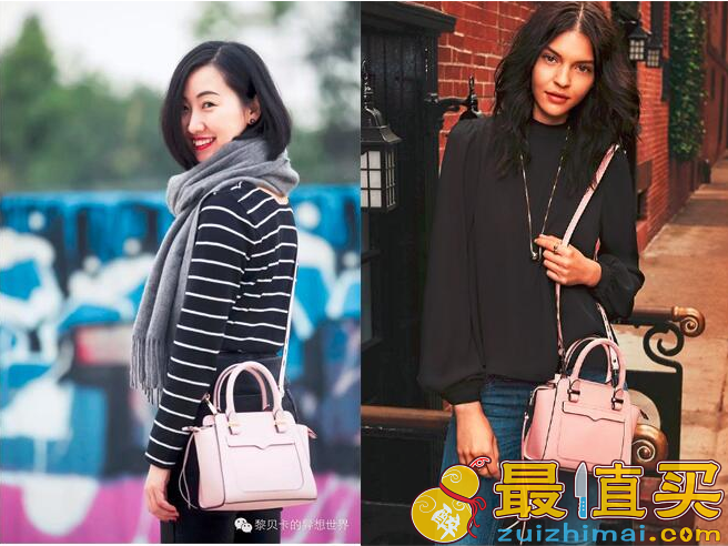 Rebecca Minkoff Micro Avery 女士真皮手提斜挎包	折后.6