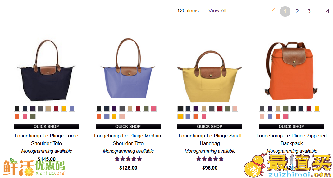 Sands Point Shop优惠码2018 Longchamp 全场饺子包等超低价促销