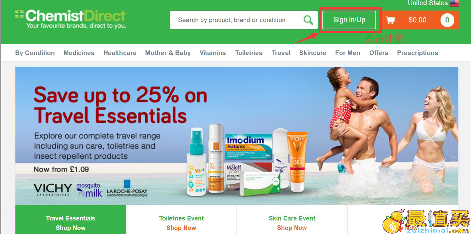 chemist direct官网海淘攻略-chemist direct转运中国教程-图片1