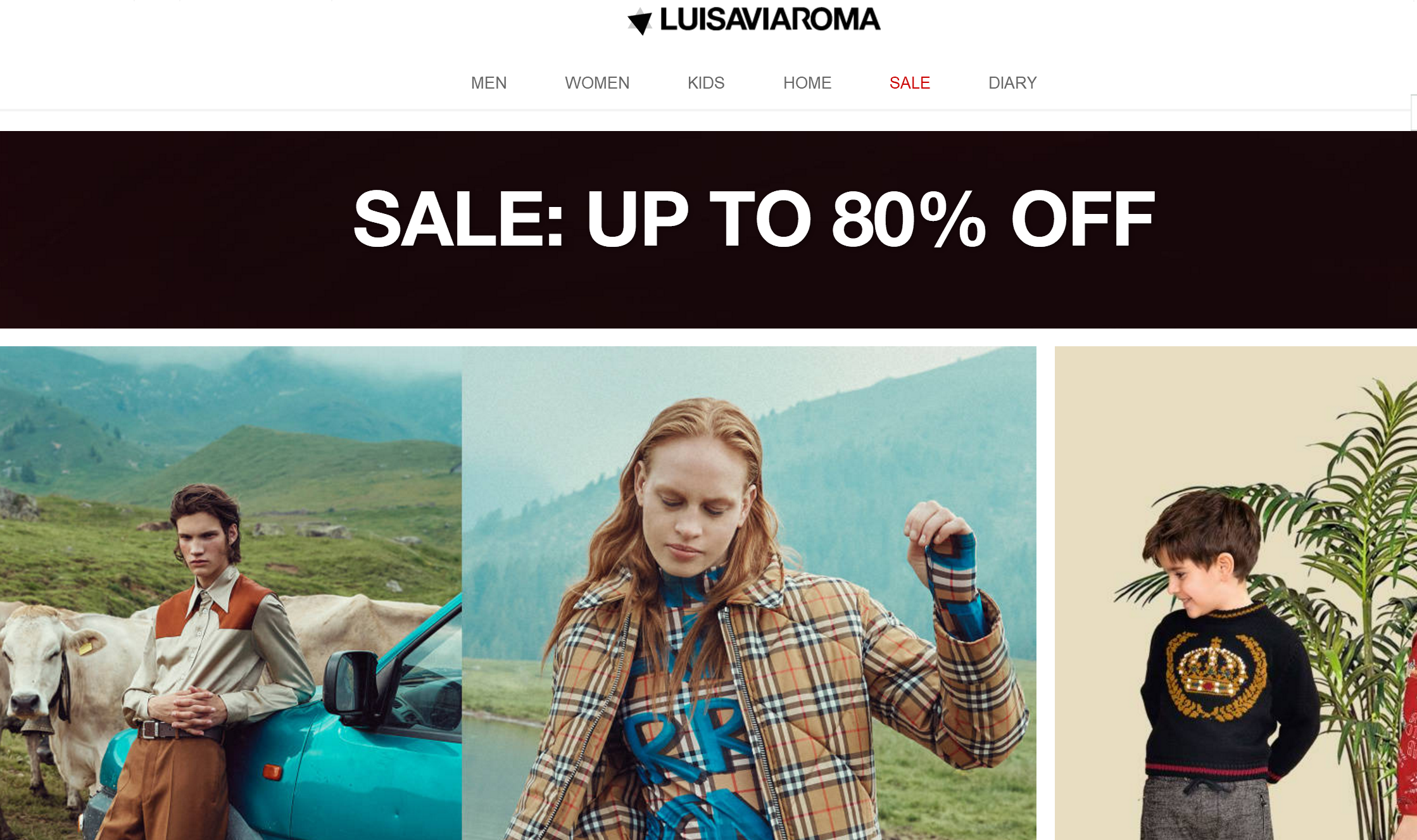 Luisaviaroma折扣码2018-Luisaviaroma美国站精选大牌正价商品满享最高5折