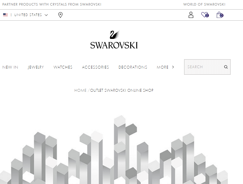 Swarovski施华洛世奇美国官网优惠码2018 Outlet区低至4折促销套装最划算