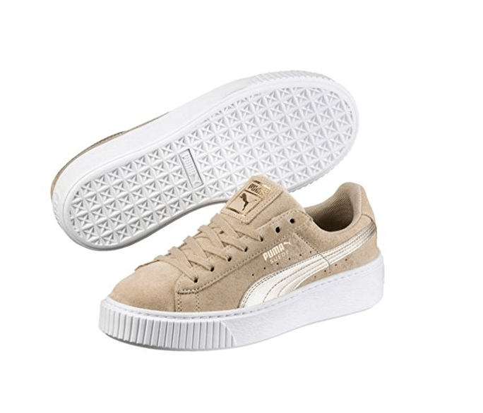 亚马逊海外购优惠码2026 PUMA彪马BASKET PLATFORM 厚底休闲鞋Prime会员折后￥285.35包邮