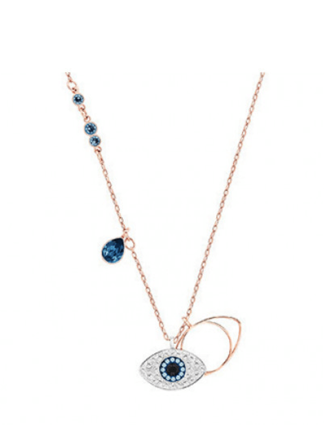 Unineed折扣码2026 Swarovski Duo Evil Eye恶魔之眼项链凑单折后价£58.1（直邮到手约507元）-图片1