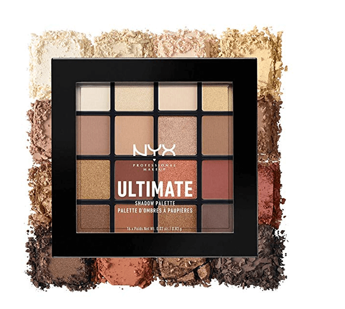 亚马逊海外购优惠码2026 NYX专业16色眼影盘Warm Neutrals色prime会员凑单含税到手￥105.2