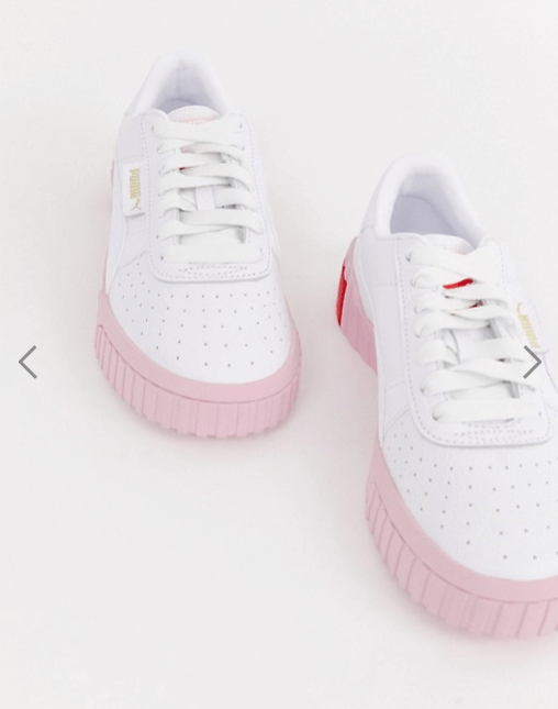 Asos亚太官网优惠码2026 PUMA X Cali 联名草莓味色的休闲鞋7折免费直邮到手¥441.43，明星同款-图片1