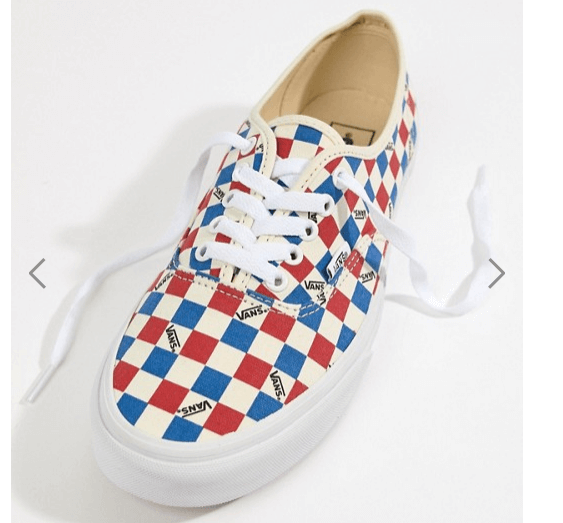 Asos亚太官网折扣码2026 限尺码！Vans Factory Pack棋盘格帆布鞋折后￥147.6 支持支付宝 直邮国内