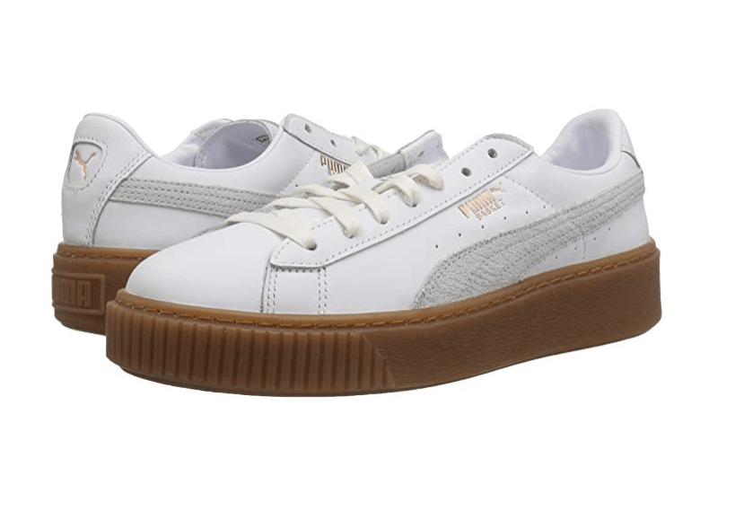 亚马逊海外购优惠码2026 限10码！PUMA 彪马 Basket Platform Euphoria Gum 女款休闲运动鞋Prime会员凑单到手￥159.04 支持支付宝付款
