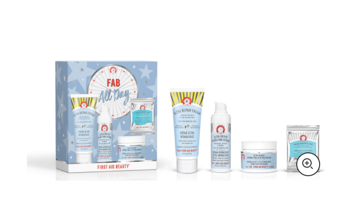 HQhair折扣码2026 FIRST AID BEAUTY急救美人明星产品五件套装7折£23.8（约211元）支持支付宝付款 凑单直邮国内-图片1
