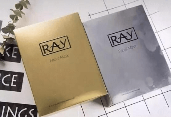 RAY 蚕丝面膜金色款10片*2盒装*2件prime会员折后到手约￥51.97/盒 支持支付宝付款 含税直邮国内