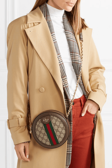 GUCCI 古驰Ophidia 女士绒面单肩包£875（约￥7788）-图片2