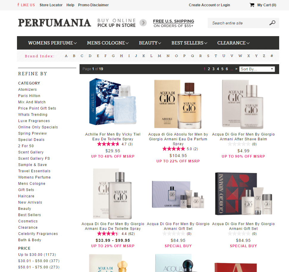 Perfumania优惠码2026 折扣区香水低至3折促销 收拿破仑之水