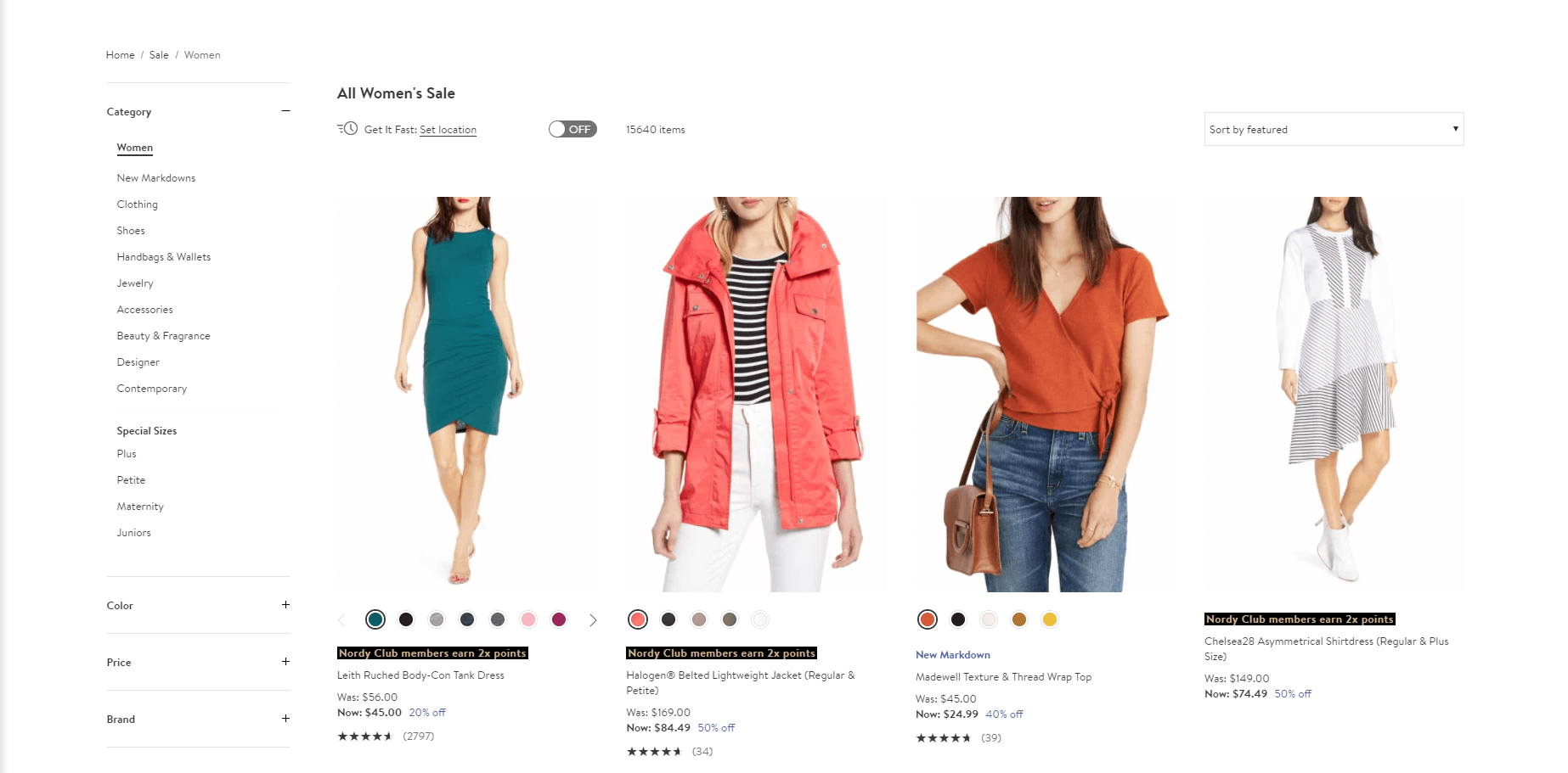 Nordstrom优惠码2026 现精选时尚类服饰鞋包低至5折促销美国免邮-图片2