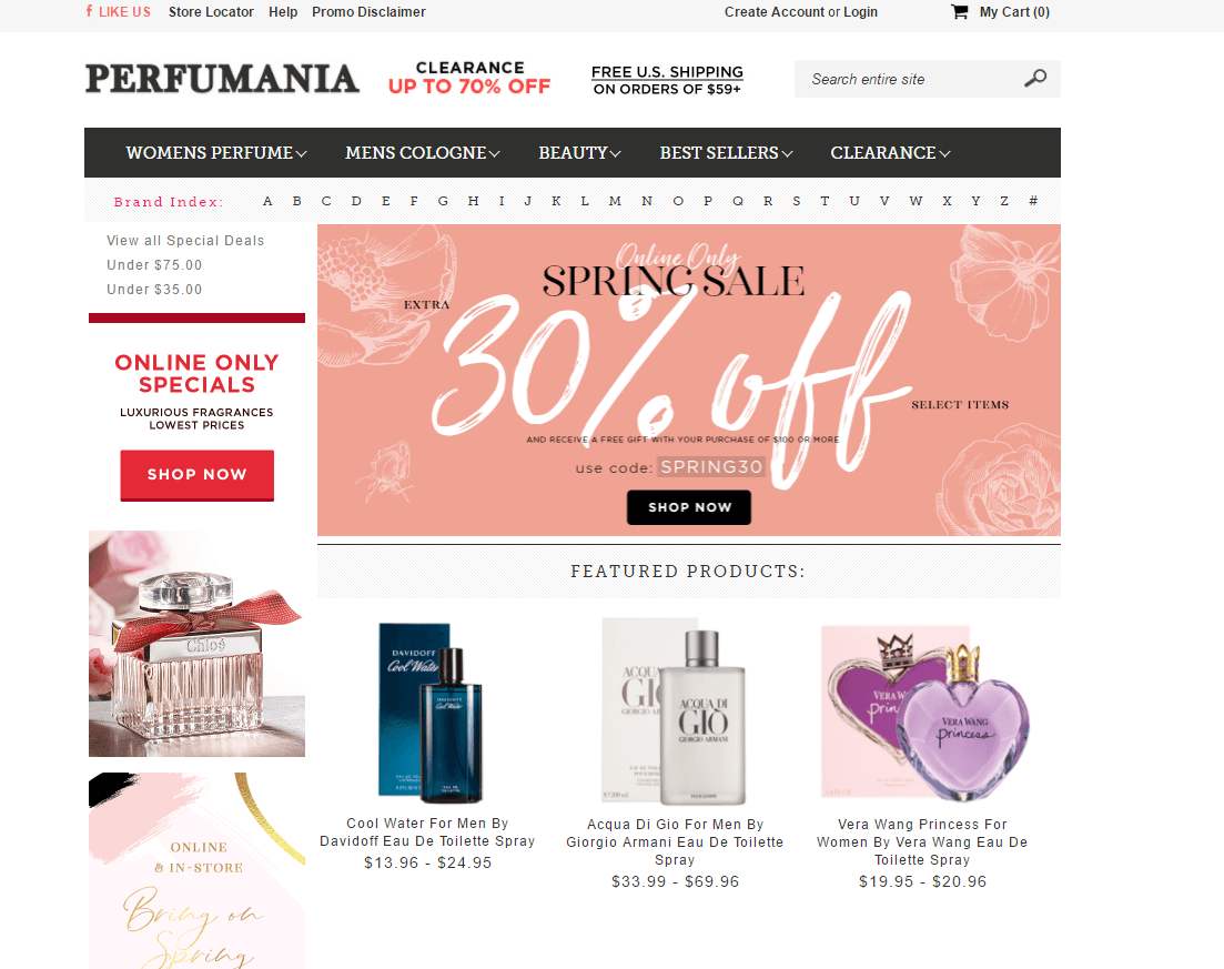 Perfumania优惠码2026 精选彩妆香氛额外7折促销满送托特包-图片1