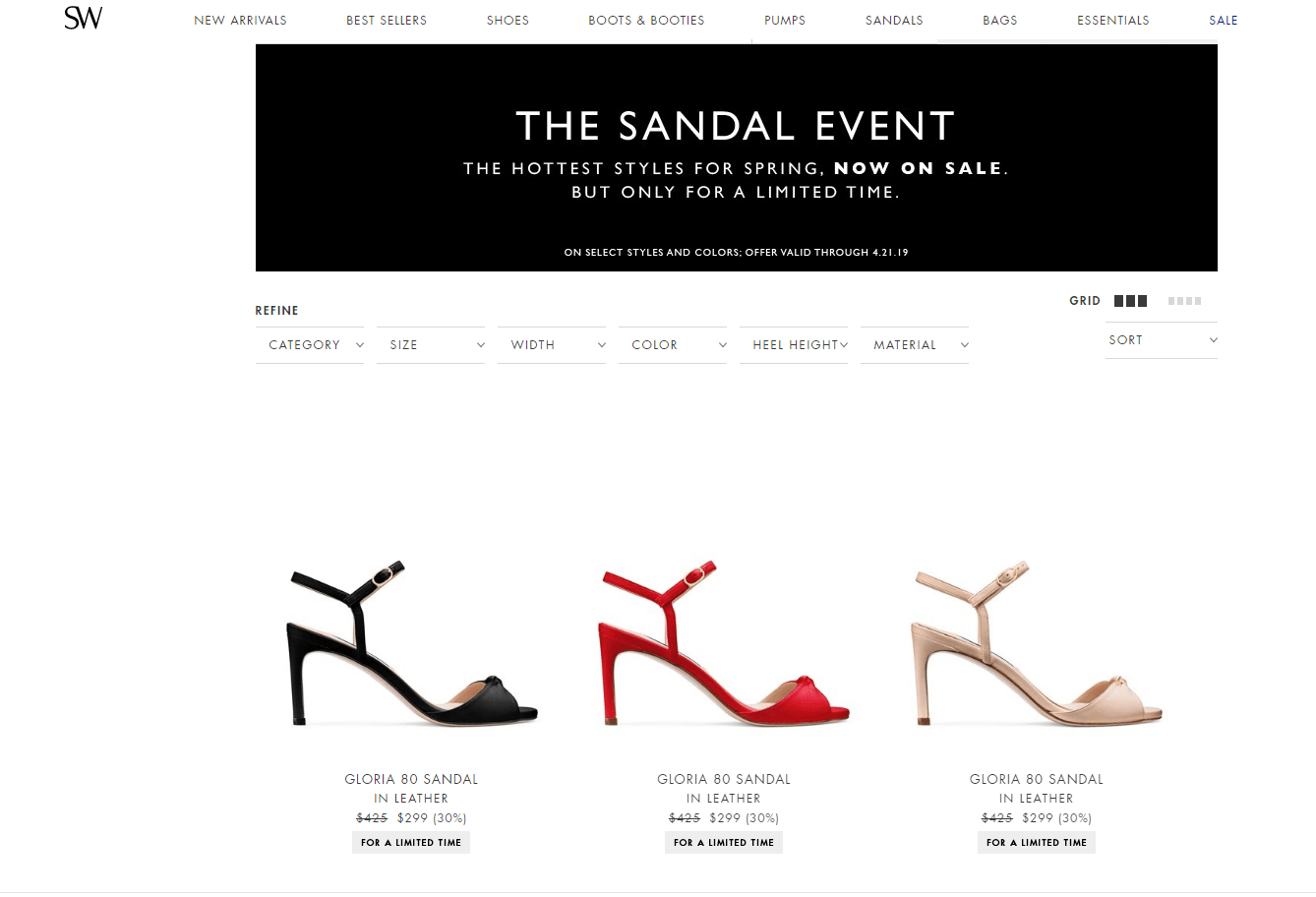Stuart Weitzman优惠码2026 折扣区美鞋额外八折促销美国免邮-图片1