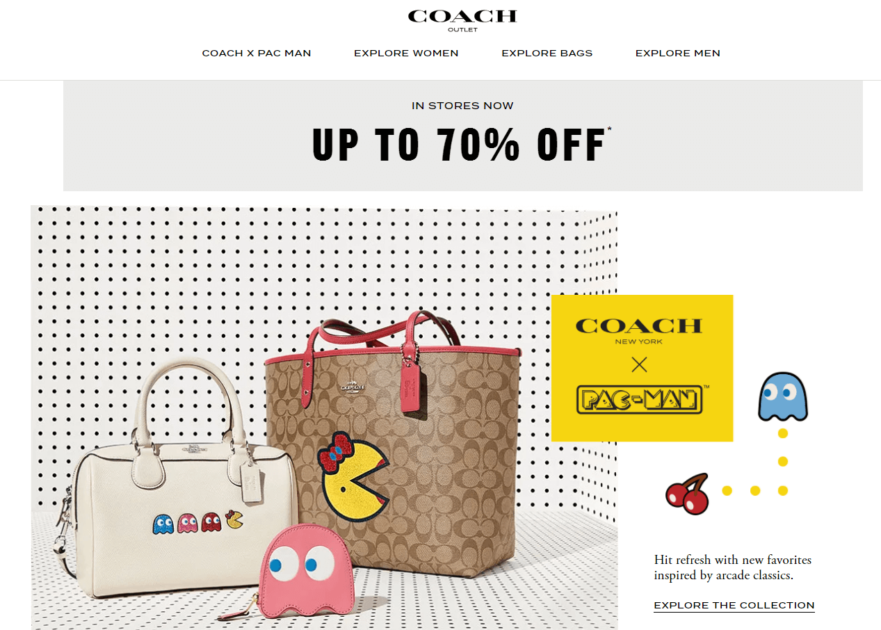 Coach Outlet优惠码2026 工厂店开仓全场低至3折+满0额外85折促销能撸的上-图片2