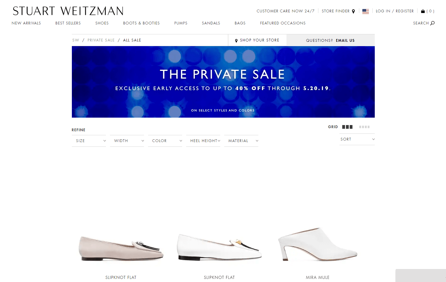 Stuart Weitzman优惠码2026 私密特卖会精选鞋款额外6折促销美国免邮
