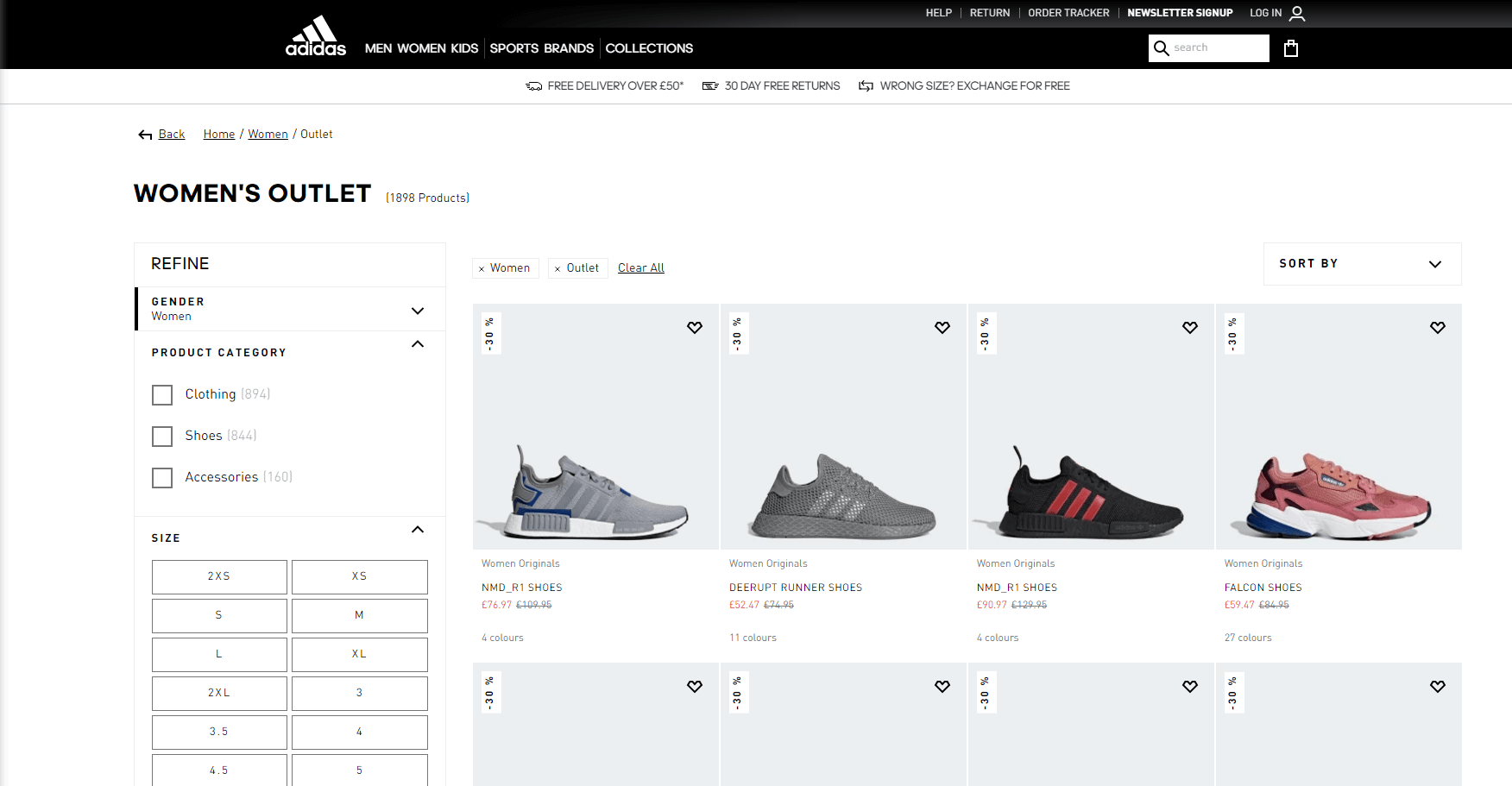 Adidas折扣码2026 阿迪达斯英国官网折扣区额外67折促销不少好价