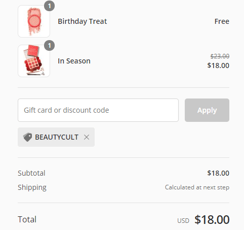 ColourPop优惠码2026  新款watermelon西瓜系列ColourPop In Season眼影盘套组78折，加送限定土豆泥单色眼影-图片2