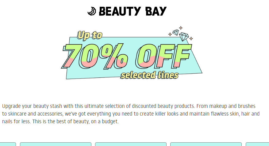Beautybay折扣码2026 精选彩妆低至3折促销满£100免费直邮国内