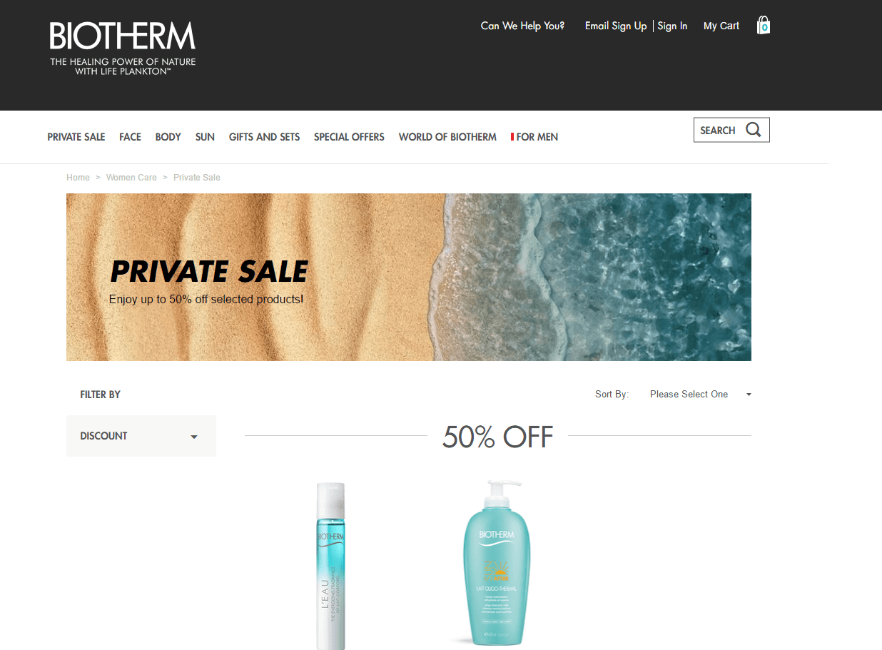 Biotherm优惠码2026 碧欧泉官网精选产品低至5折促销满额免邮-图片2