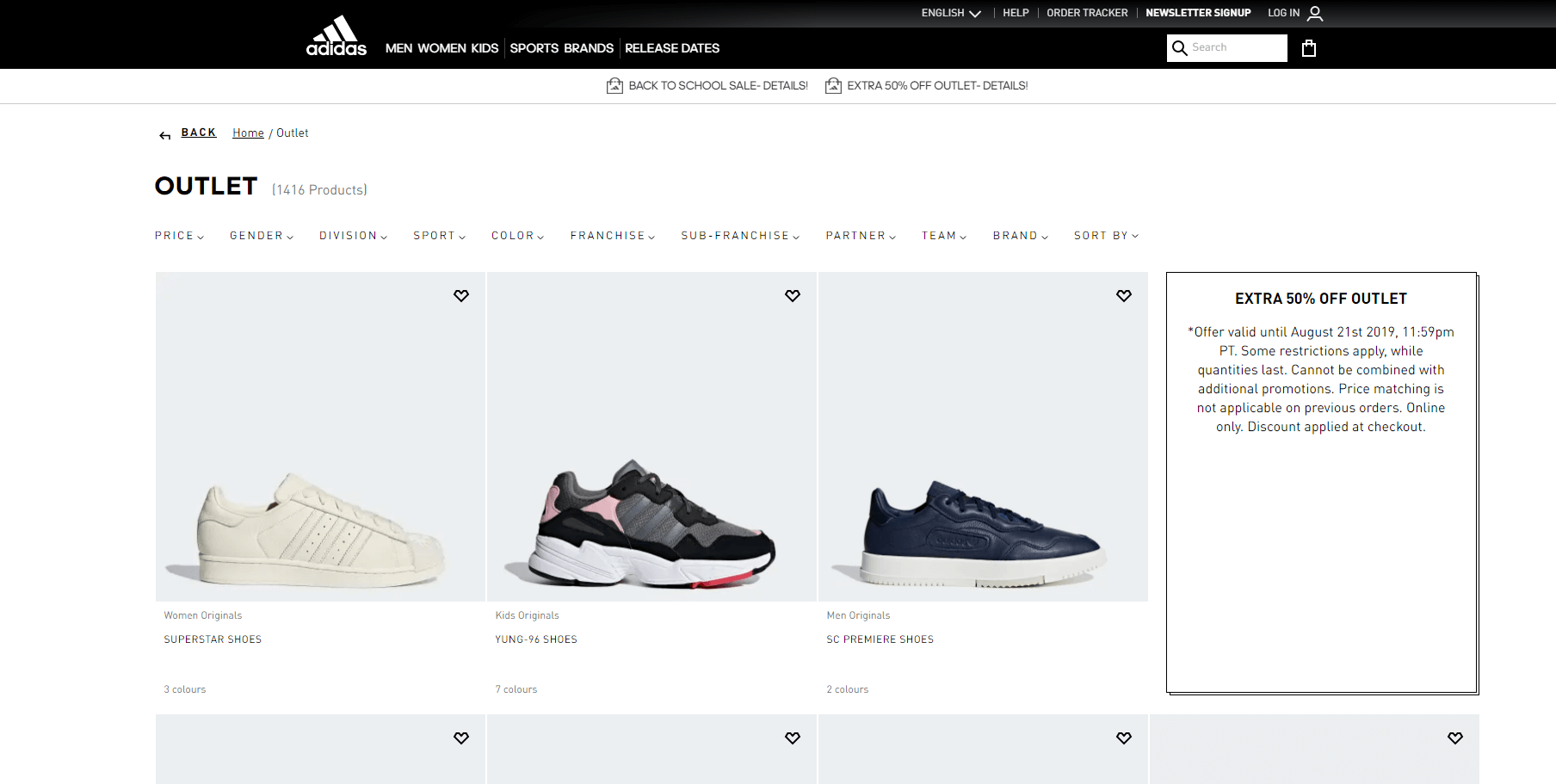 Adidas优惠码2026 阿迪达斯加拿大官网返校季有折扣区鞋服额外5折促销满额免邮