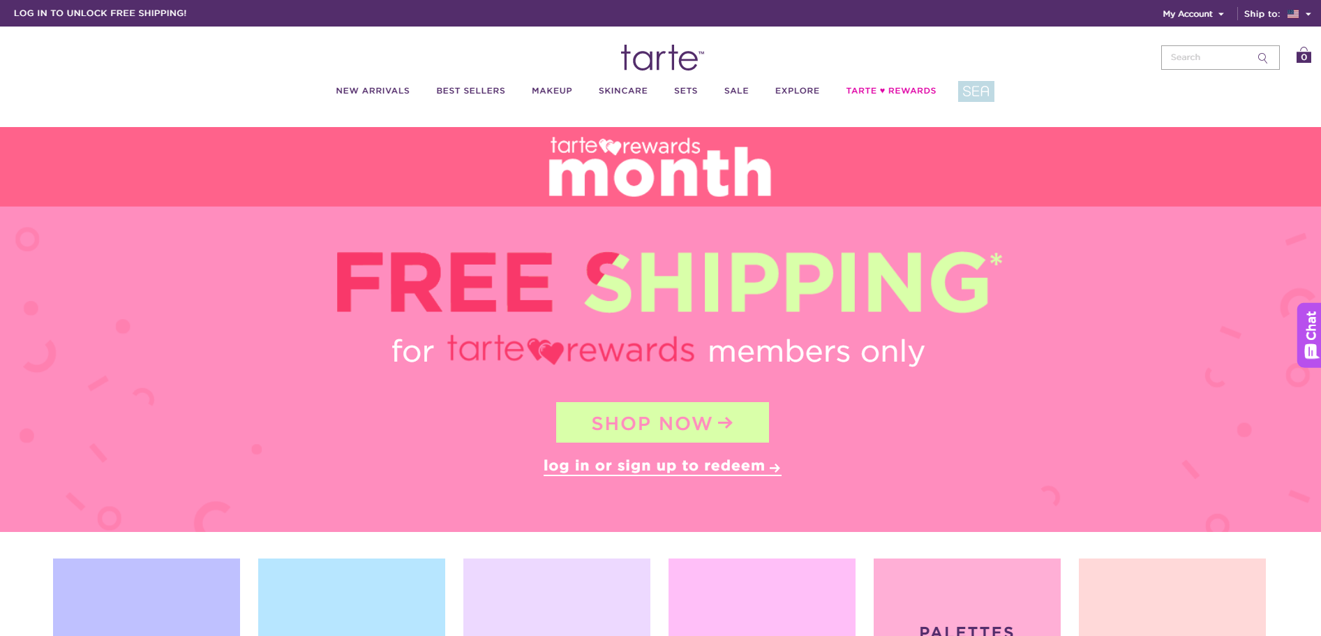 Tarte优惠码2026 现有全场彩妆额外8.5折促销限时免邮
