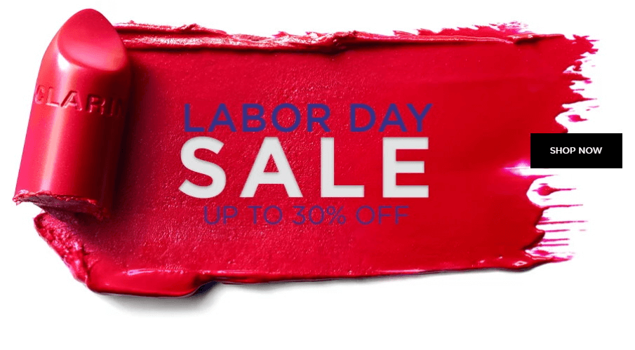 Clarins优惠码2026 娇韵诗美国官网Labor Day劳工节精选护肤低至7折促销满赠好礼