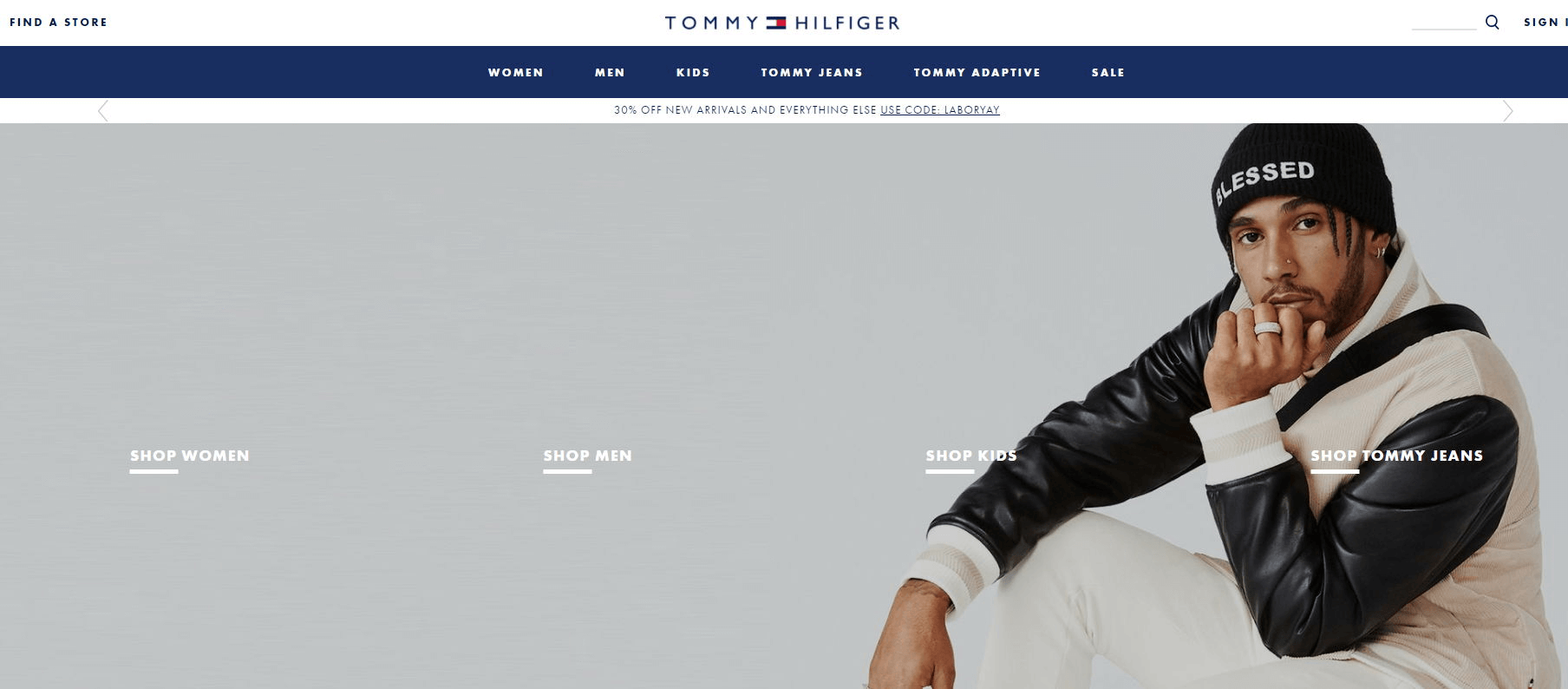 Tommy Hilfiger优惠码2026 Labor Day劳工节全场服饰无门槛额外7折促销美国免邮