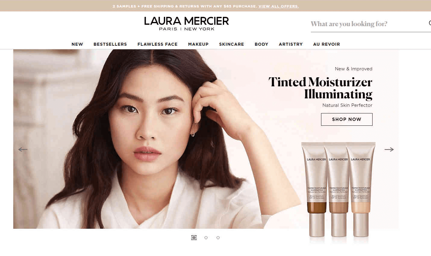 Laura Mercier优惠码2026 全场美妆满送明星产品旅行装三件套限时免邮-图片1