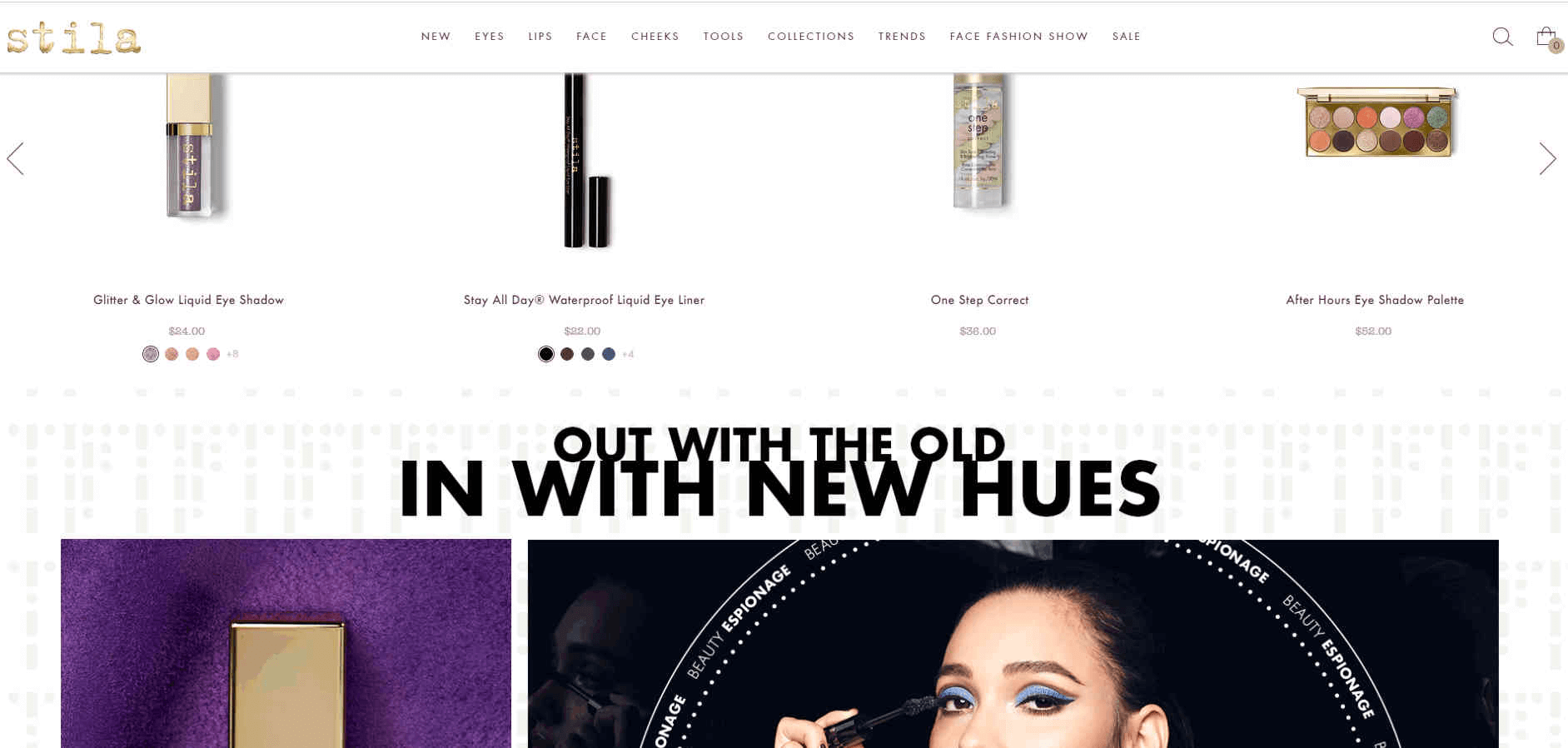 Stila Cosmetics优惠码2026 现有正价美妆8折促销满额免邮