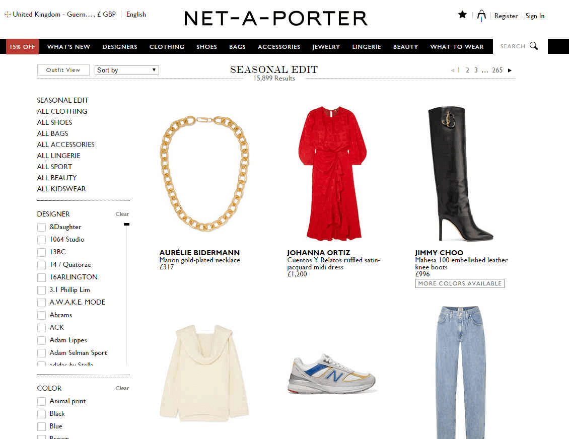 Net-A-Porter折扣码2026 netporter打折规律 精选指定单品8.5折可直邮中国