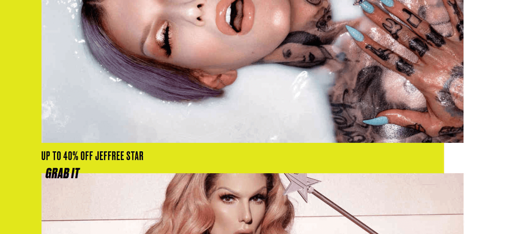 Beauty Bay优惠码2026 精选JEFFREE STAR彩妆低至6折促销满免费直邮中国