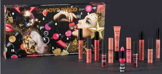 Lookfantastic中文官网折扣码2026 NYX PROFESSIONAL MAKEUP 2019圣诞12日倒数口红礼盒售价¥259.5直邮国内+支持支付宝付款-图片1