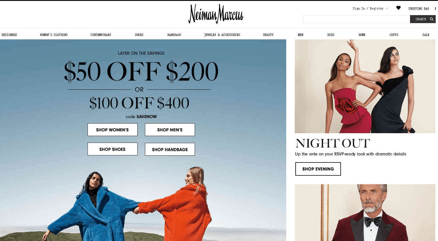 Neiman Marcus优惠码2026 尼曼官网正价时尚产品满0-/0-0变相75折