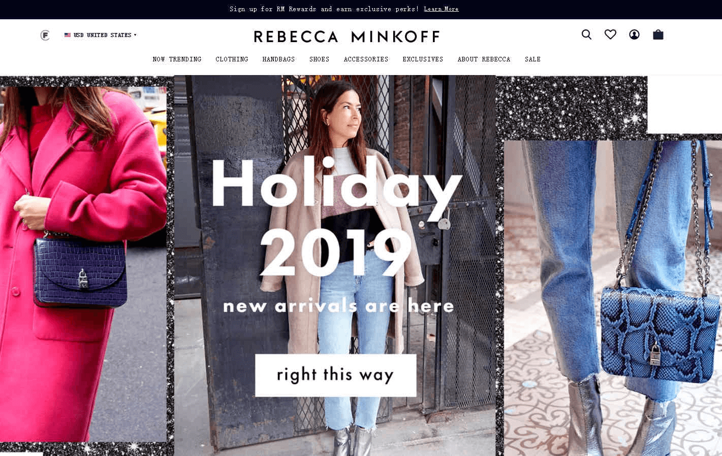 Rebecca Minkoff优惠码2026 双十一现有精选服饰鞋包最低可享额外65折折扣区也参加-图片1
