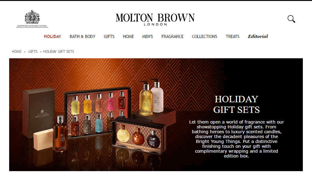 Molton Brown优惠码2026 双十一精选节日套装额外8折促销最高满赠6件套礼包